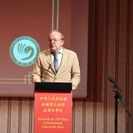 Prof. Dr. Ralph Kauz beim chinesischen Frühlingsfest 2019